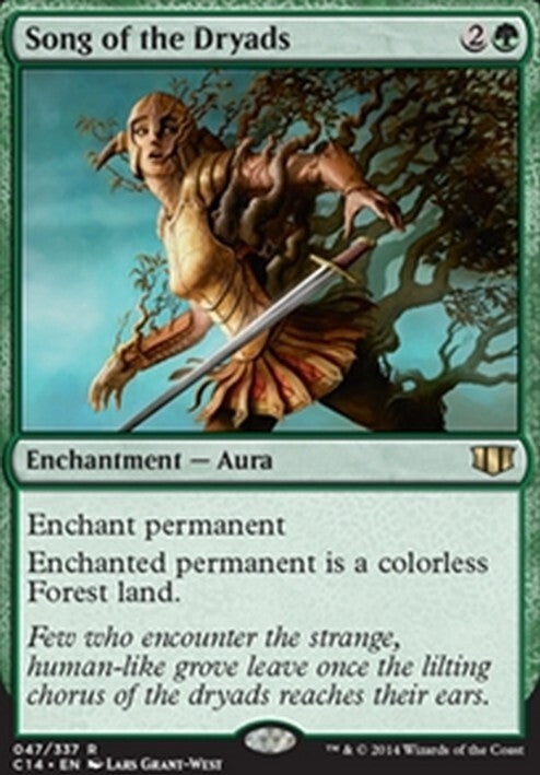 Song of the Dryads ~ Commander 2014 [ EX ] [ Magic MTG ]