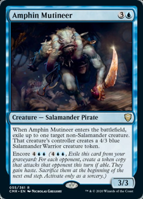 Amphin Mutineer ~ Commander Legends 1 [ NM ] [ Magic MTG ]