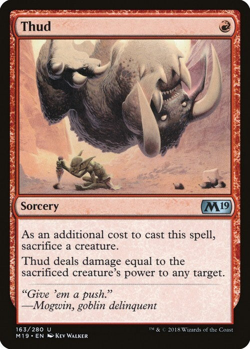 Thud ~ Core 2019 [ EX ] [ Magic MTG ]