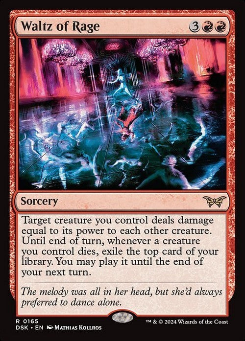 Waltz of Rage ~ Duskmourn [ NM ] [ Magic MTG ]