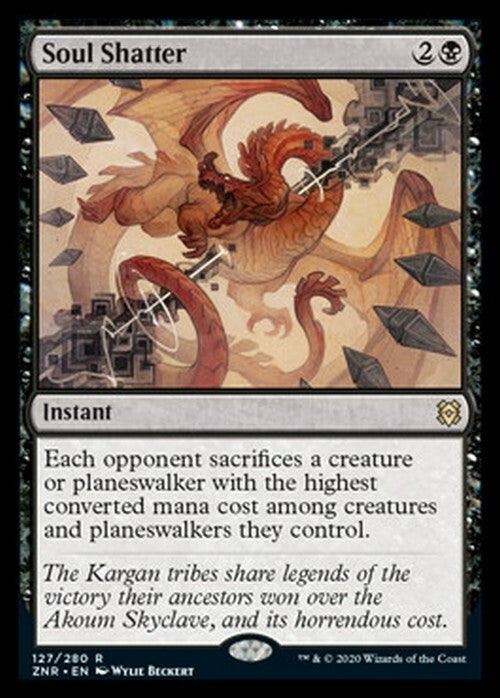 Soul Shatter ~ Zendikar Rising [ NM ] [ Magic MTG ]