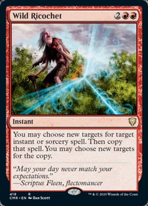 Wild Ricochet ~ Commander Legends 1 [ NM ] [ Magic MTG ]
