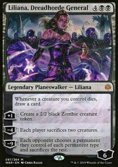 Liliana, Dreadhorde General ~ War of the Spark [ NM ] [ Magic MTG ]
