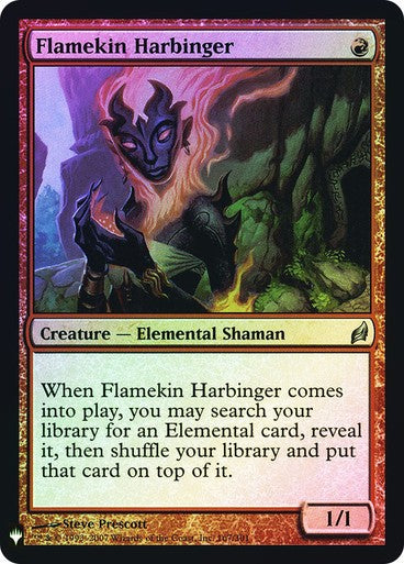 FOIL Flamekin Harbinger ~ Mystery Booster [ NM ] [ Magic MTG ]