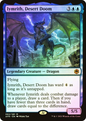 FOIL Iymrith, Desert Doom ~ Adventures in the Forgotten Realms [ EX ] [ MTG ]