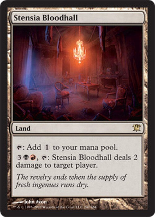Stensia Bloodhall ~ Innistrad [ EX ] [ Magic MTG ]