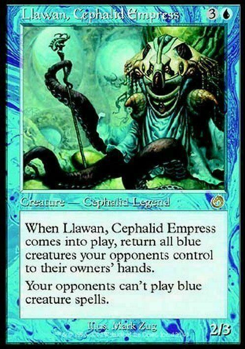 Llawan, Cephalid Empress ~ Torment [ EX ] [ Magic MTG ]