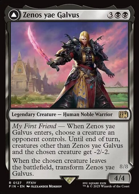 Zenos yae Galvus ~ Final Fantasy [ NM ] [ Magic MTG ]