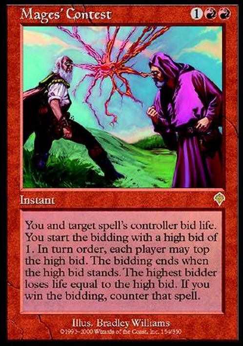 Mages' Contest ~ Invasion [ HEAVILY PLAYED ] [ Magic MTG ]