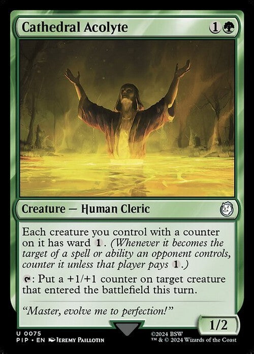 Cathedral Acolyte ~ Commander: Fallout [ NM ] [ Magic MTG ]