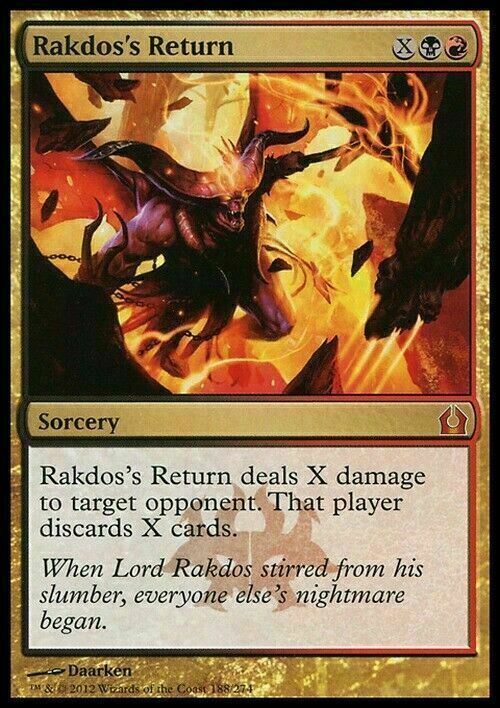 Rakdos's Return ~ Return to Ravnica [ EX ] [ Magic MTG ]
