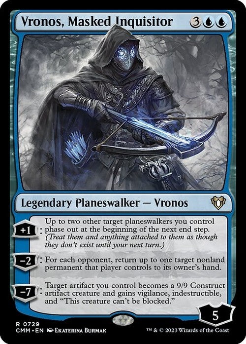 Vronos, Masked Inquisitor ~ Commander Masters [ NM ] [ Magic MTG ]