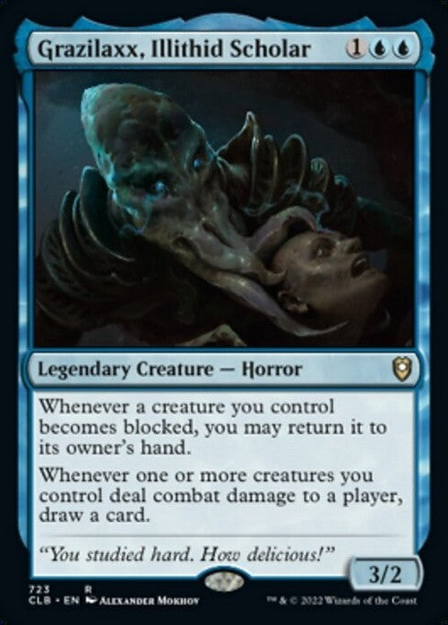 Grazilaxx, Illithid Scholar ~ Commander Legends 2 [ NM ] [ Magic MTG ]