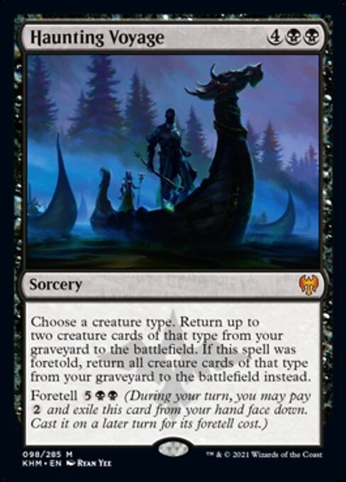 Haunting Voyage ~ Kaldheim [ EX ] [ Magic MTG ]