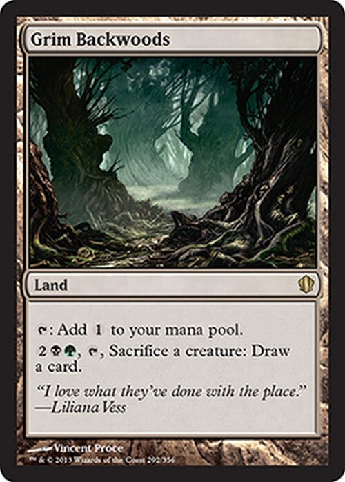 Grim Backwoods ~ Commander 2013 [ EX ] [ Magic MTG ]