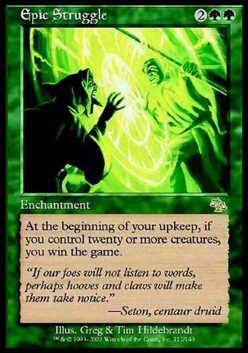 Epic Struggle ~ Judgment [ PLAYED ] [ Magic MTG ]