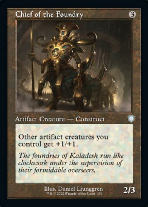 Chief of the Foundry ~ Commander: The Brothers' War [ NM ] [ Magic MTG ]
