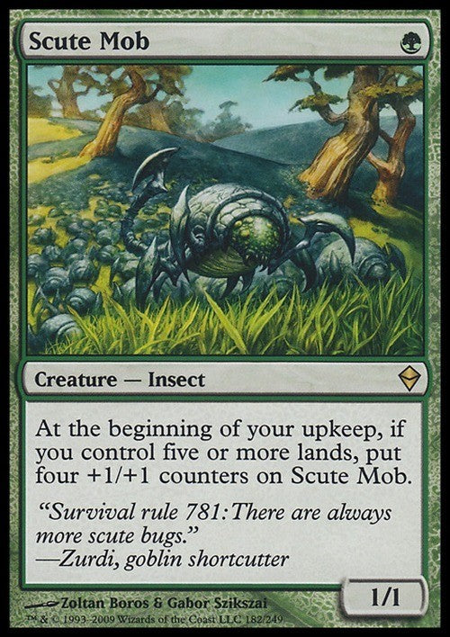 Scute Mob ~ Zendikar [ EX ] [ Magic MTG ]