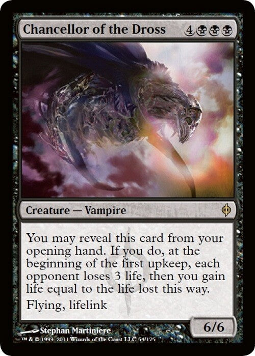 Chancellor of the Dross ~ New Phyrexia [ EX ] [ Magic MTG ]