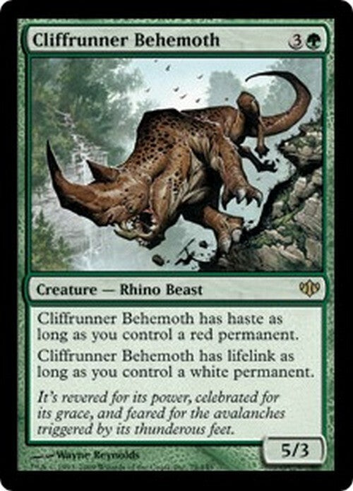 Cliffrunner Behemoth ~ Conflux [ EX ] [ Magic MTG ]