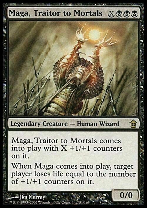 Maga, Traitor to Mortals ~ Saviors of Kamigawa [ EX+ ] [ Magic MTG ]
