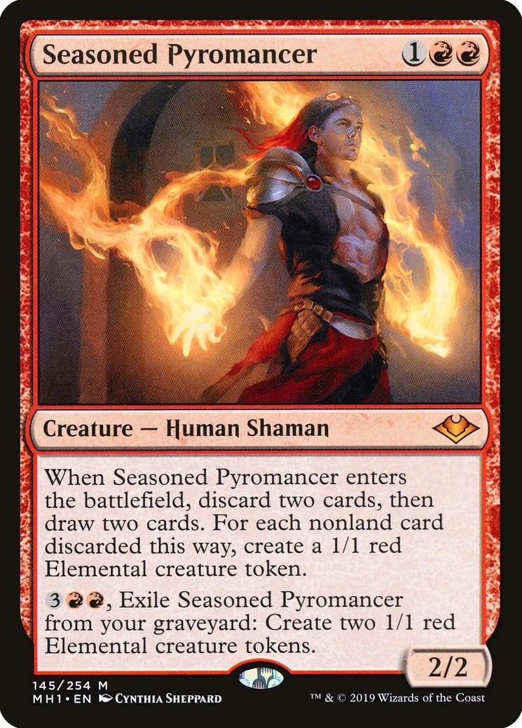 Seasoned Pyromancer ~ Modern Horizons 1 [ NM ] [ Magic MTG ]