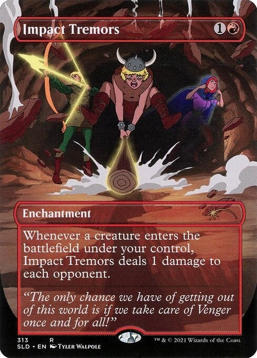 Impact Tremors #313 ~ Secret Lair [ NM ] [ Magic MTG ]