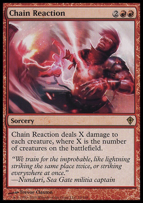 Chain Reaction ~ Worldwake [ EX ] [ Magic MTG ]