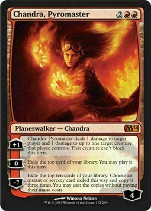 Chandra, Pyromaster ~ Magic 2014 [ EX ] [ Magic MTG ]