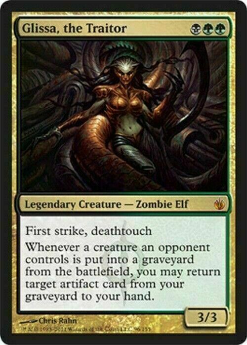Glissa, the Traitor ~ Mirrodin Besieged [ EX ] [ Magic MTG ]