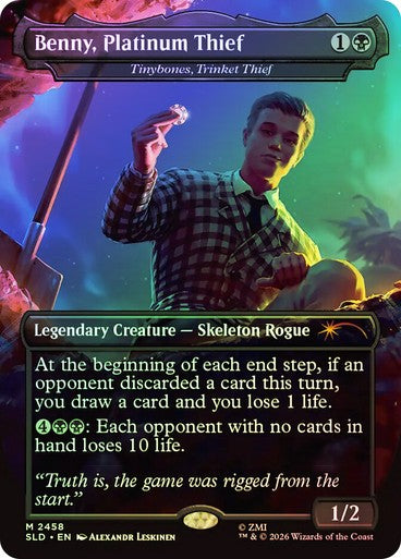 FOIL Benny (Tinybones, Trinket Thief) ~ Secret Lair [ NM ] [ Magic MTG ]