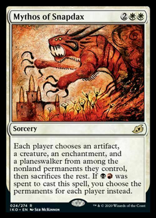 Mythos of Snapdax ~ Ikoria: Lair of Behemoths [ NM ] [ Magic MTG ]