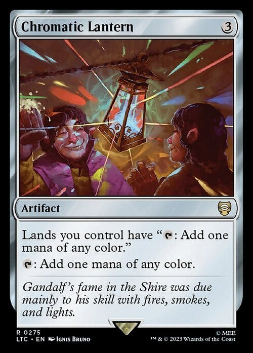 Chromatic Lantern ~ Commander: Lord of the Rings [ NM ] [ Magic MTG ]
