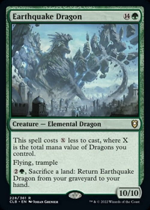 Earthquake Dragon ~ Commander Legends 2 [ NM ] [ Magic MTG ]