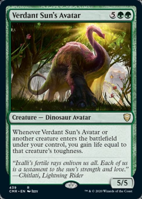 Verdant Sun's Avatar ~ Commander Legends 1 [ NM ] [ Magic MTG ]