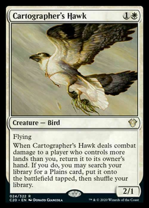 Cartographer's Hawk ~ Commander: Ikoria [ NM ] [ MTG ]