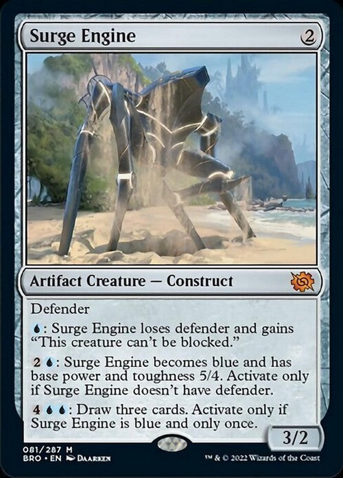 Surge Engine ~ The Brothers' War [ NM ] [ Magic MTG ]