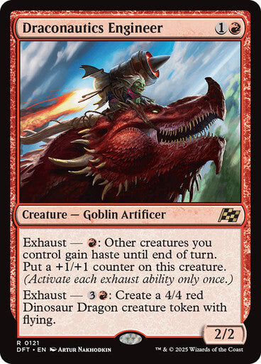 Draconautics Engineer ~ Aetherdrift [ NM ] [ Magic MTG ]