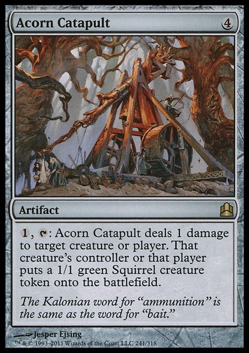 Acorn Catapult ~ Commander 2011 [ EX ] [ Magic MTG ]