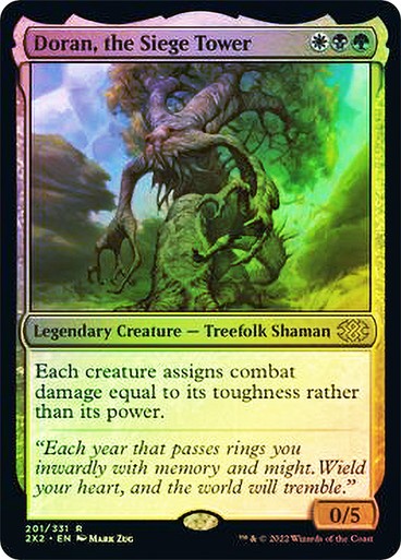 FOIL Doran, the Siege Tower ~ Double Masters 2022 [ NM ] [ Magic MTG ]