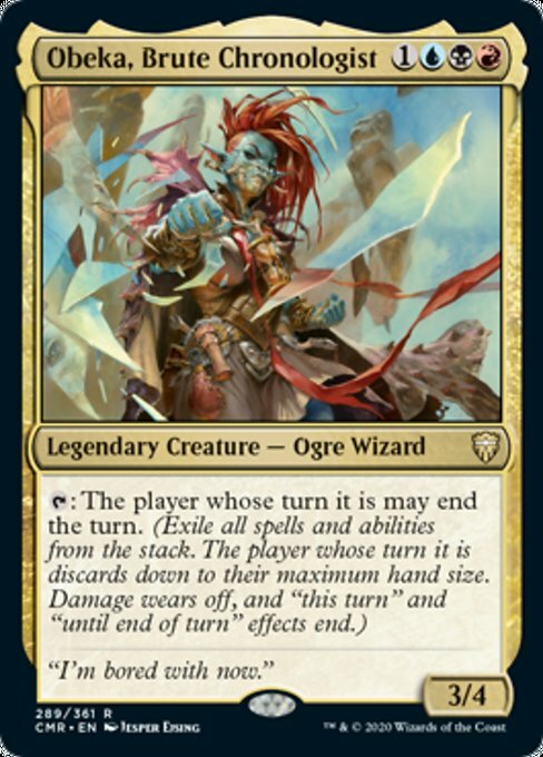 Obeka, Brute Chronologist ~ Commander Legends 1 [ NM ] [ Magic MTG ]