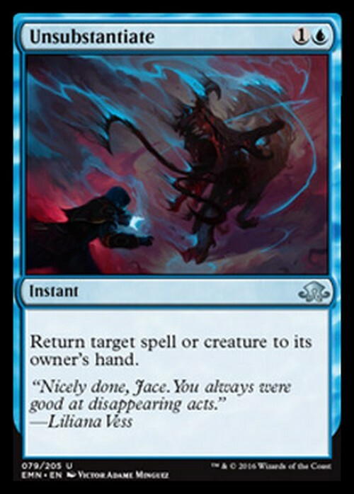Unsubstantiate ~ Eldritch Moon [ EX ] [ MTG ]