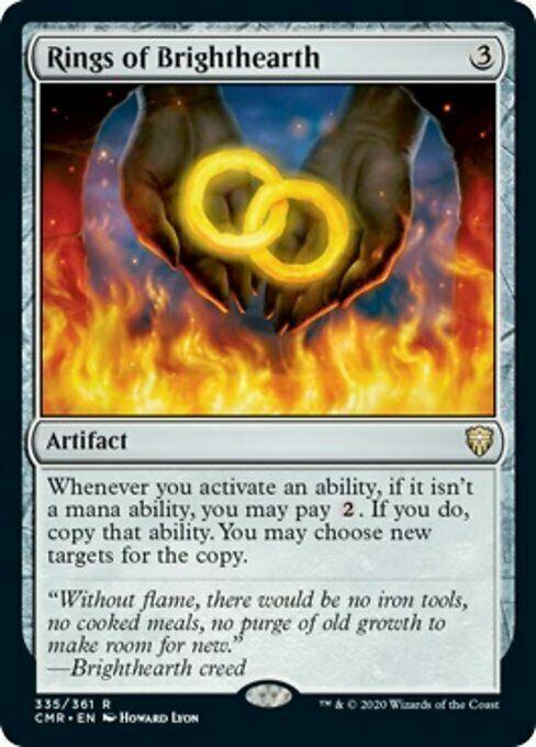 Rings of Brighthearth ~ Commander Legends 1 [ NM ] [ Magic MTG ]