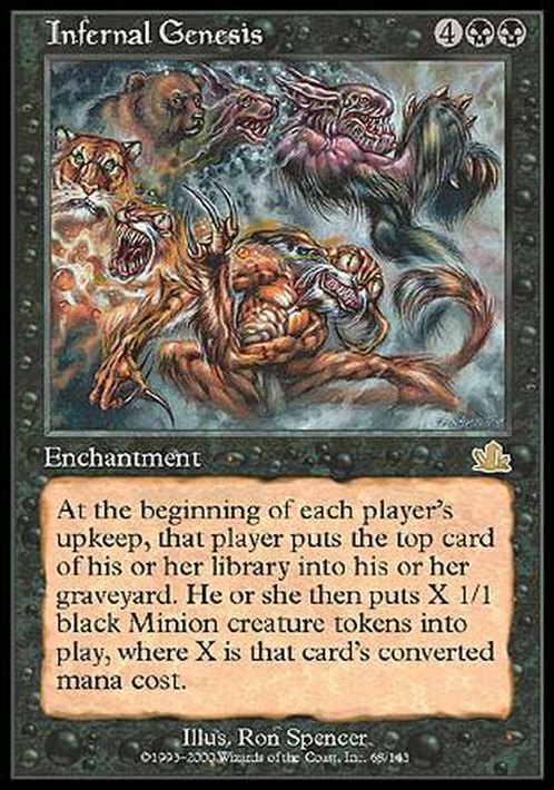 Infernal Genesis ~ Prophecy [ PLAYED ] [ Magic MTG ]
