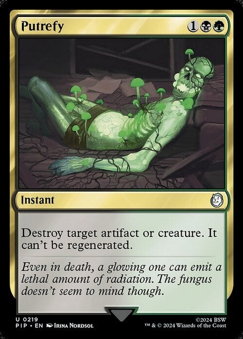 Putrefy ~ Commander: Fallout [ NM ] [ Magic MTG ]