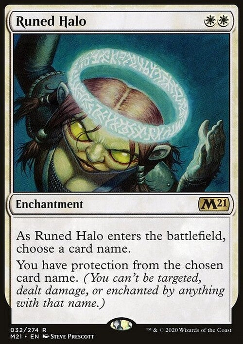 Runed Halo ~ Core 2021 [ NM ] [ Magic MTG ]