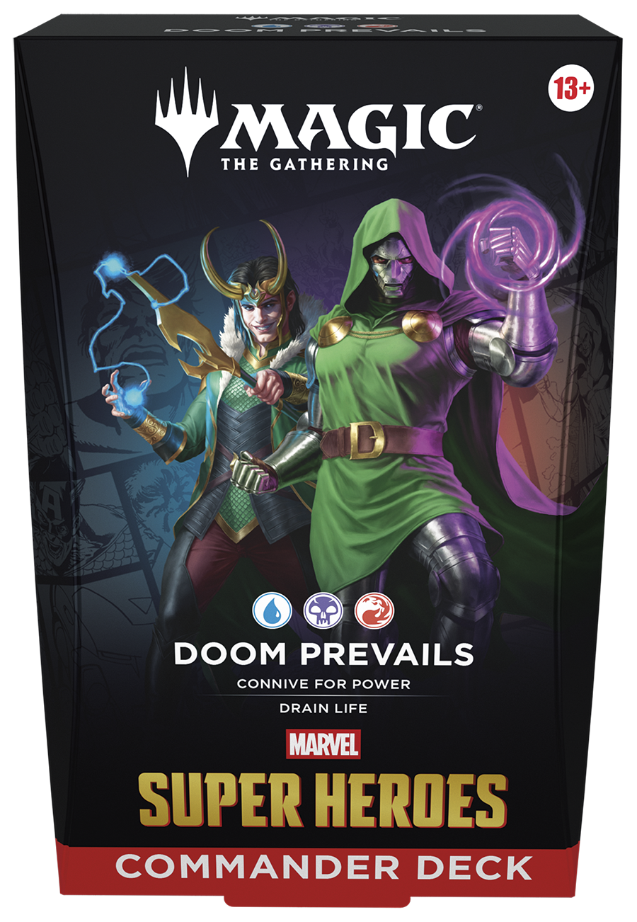 Doom Prevails Commander Deck ~ Marvel Super Heroes ~ MTG Sealed