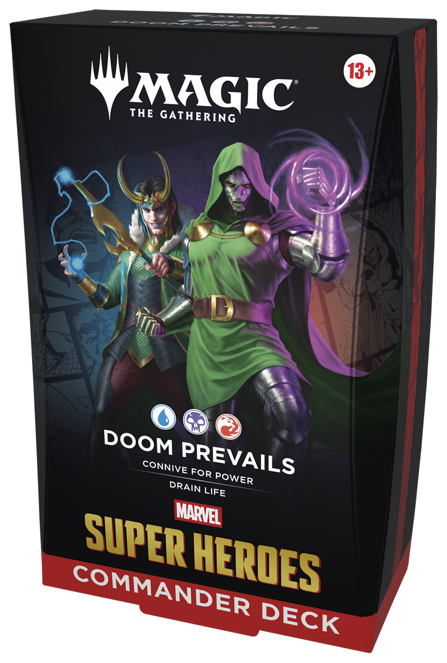 Doom Prevails Commander Deck ~ Marvel Super Heroes ~ MTG Sealed