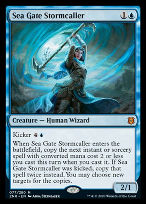 Sea Gate Stormcaller ~ Zendikar Rising [ NM ] [ MTG ]