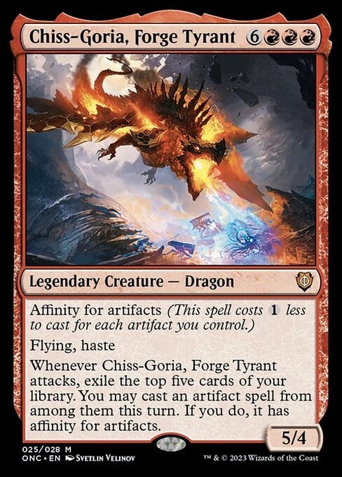 Chiss-Goria, Forge Tyrant ~ Commander: Phyrexia [ NM ] [ Magic MTG ]